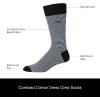 imageCalvin Klein Mens Dress Socks  8 Pack Breathable Cotton Mid Crew Socks  Casual Long Work Socks for Men Sizes 712Solid Black