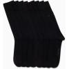 imageCalvin Klein Mens Dress Socks  8 Pack Breathable Cotton Mid Crew Socks  Casual Long Work Socks for Men Sizes 712Solid Black