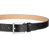 imageCalvin Klein Mens Modern Dress Minimalist Belt with Classic Harness BuckleBlack