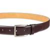 imageCalvin Klein Mens Modern Dress Minimalist Belt with Classic Harness BuckleBrown Renegade