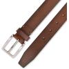 imageCalvin Klein Mens Modern Dress Minimalist Belt with Classic Harness BuckleCognac