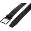 imageCalvin Klein Mens Modern Dress Minimalist Belt with Classic Harness BuckleDeep Black