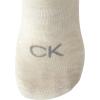imageCalvin Klein Mens Quarter Socks  6 Pack Breathable Cushion Athletic Ankle Socks for Men for Running and Workout 712BeigeGrey Stripe