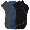 imageCalvin Klein Mens Quarter Socks  6 Pack Breathable Cushion Athletic Ankle Socks for Men for Running and Workout 712Heather Grey