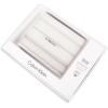 imageCalvin Klein Mens RFID Leather Minimalist Bifold WalletWhite Textured