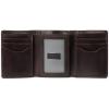 imageCalvin Klein Mens RFID Leather Trifold WalletBrown Arcadia
