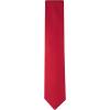 imageCalvin Klein Mens Silver Spun Solid Necktie Standard and Extra Long SizesRed Spun Solid