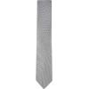 imageCalvin Klein Mens Silver Spun Solid Necktie Standard and Extra Long SizesSilver Spun Solid
