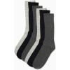 imageCalvin Klein Mens Socks  Lightweight Cotton Blend Crew Socks 6 PackCharcoal