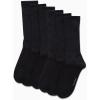 imageCalvin Klein Mens Socks  Lightweight Cotton Blend Crew Socks 6 PackNavy