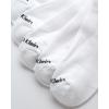 imageCalvin Klein Mens Socks  No Show Low Cut Athletic Socks 6 PackAll White Old