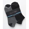 imageCalvin Klein Mens Socks  No Show Low Cut Athletic Socks 6 PackGrey Heather Assorted
