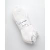imageCalvin Klein Mens Socks  No Show Low Cut Athletic Socks 6 PackWhite Ck
