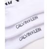 imageCalvin Klein Mens Socks  No Show Sneaker Liner Socks 3 PackSolid White