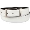imageCalvin Klein Mens Twoinone Reversible Rotative Buckle Casual Dress BeltWhiteBlack