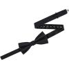 imageCalvin Klein Mens Unison Solid Pretied and Totie Bow TiesBlack