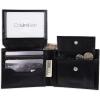 imageCalvin Klein Mens Wallet SetsMinimalist Bifold and Card CasesBlack Coin Pocket  Bifold