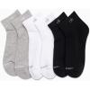 imageCalvin Klein Quarter Socks for Women  6 Pack Cushioned Ankle Socks  Quarter Cut Breathable Lightweight Athletic DesignBlackWhiteGrey