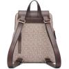imageCalvin Klein Reyna Signature Key Item Flap Backpack BrownKhakiBlack One SizeAlmondTaupeJava