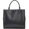 imageCalvin Klein Sophia Triple Compartment ToteBlackSilver Waxed Pu Emboss