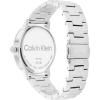imageCalvin Klein Unisex Quartz Watch Sleek SimplicitySilverBlack 43