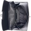 imageCalvin Klein Womens Becky Mini Crossbody Bag  2 in 1 Vegan Leather 2 PocketsBlackSilver