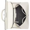 imageCalvin Klein Womens Becky Turn Lock Satchel  2 in 1 Vegan Leather 3 PocketsCherub White