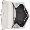 imageCalvin Klein Womens Becky Turn Lock Satchel  2 in 1 Vegan Leather 3 PocketsDove Grey Woven