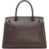 imageCalvin Klein Womens Becky Turn Lock Satchel  2 in 1 Vegan Leather 3 PocketsJava