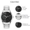 imageCalvin Klein Womens CK Iconic  35mm 2H Quartz Watch  Stainless Steel Mesh Bracelet  Water Resistance 30 Meters  Premium Fashion Timepiece for Everyday Style  Gift for HerSilverBlack Line