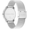 imageCalvin Klein Womens CK Iconic  35mm 2H Quartz Watch  Stainless Steel Mesh Bracelet  Water Resistance 30 Meters  Premium Fashion Timepiece for Everyday Style  Gift for HerSilver Pink Mesh