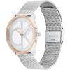 imageCalvin Klein Womens CK Iconic  35mm 2H Quartz Watch  Stainless Steel Mesh Bracelet  Water Resistance 30 Meters  Premium Fashion Timepiece for Everyday Style  Gift for HerTwo Tone Mesh