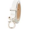 imageCalvin Klein Womens Casual Slim Width Fashion Belt for Jeans Trousers and DressesBone