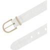 imageCalvin Klein Womens Casual and Dress Fashion BeltsWhite Croc