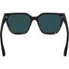 imageCalvin Klein Womens Ck25500s Square SunglassesBlackHavana