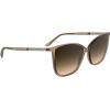 imageCalvin Klein Womens Ck25504s Square SunglassesTransparent Brick