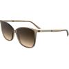 imageCalvin Klein Womens Ck25504s Square SunglassesTransparent Brick