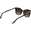 imageCalvin Klein Womens Ck25504s Square SunglassesTransparent Burgundy