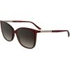 imageCalvin Klein Womens Ck25504s Square SunglassesTransparent Burgundy
