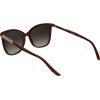 imageCalvin Klein Womens Ck25504s Square SunglassesTransparent Burgundy