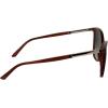 imageCalvin Klein Womens Ck25504s Square SunglassesTransparent Burgundy