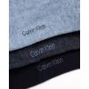 imageCalvin Klein Womens Crew Socks  3 Pack Soft Cotton Blend Roll Cuff MiniMid Crew Dress Socks for Women Shoe Size 410Assorted