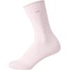imageCalvin Klein Womens Crew Socks  3 Pack Soft Cotton Blend Roll Cuff MiniMid Crew Dress Socks for Women Shoe Size 410PinkGrey