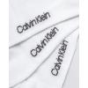 imageCalvin Klein Womens Crew Socks  3 Pack Soft Cotton Blend Roll Cuff MiniMid Crew Dress Socks for Women Shoe Size 410White