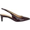 imageCalvin Klein Womens Dainty PumpDark Red Croco Patent 602