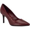 imageCalvin Klein Womens Gayle2 PumpDark Red Snake 606