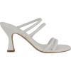 imageCalvin Klein Womens Jayla Heeled SandalWhite Patent 140