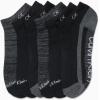 imageCalvin Klein Womens Low Cut Socks  6 Pack Breathable Cushioned Athletic Performance No Show Socks for Women Sizes 410Black Assorted