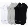 imageCalvin Klein Womens Low Cut Socks  6 Pack Breathable Cushioned Athletic Performance No Show Socks for Women Sizes 410BlackWhiteGrey