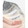 imageCalvin Klein Womens Low Cut Socks  6 Pack Breathable Cushioned Athletic Performance No Show Socks for Women Sizes 410Rose Multi